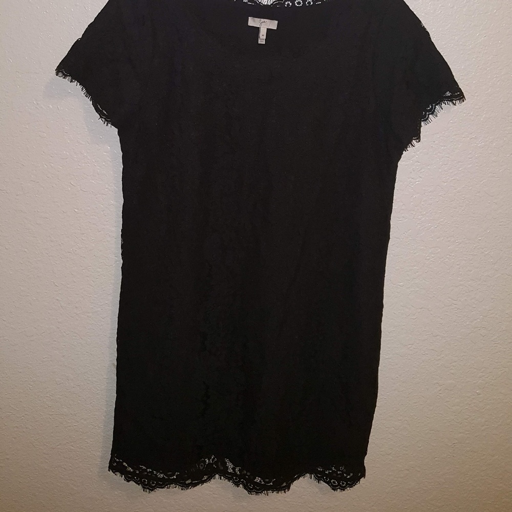 Joie Susina Black Lace Dress Medium - Picture 4 of 4